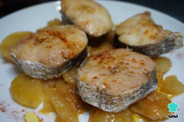 Recette de ragoût de merlu aux pommes de terre - Étape 9