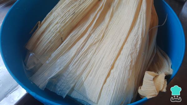 Recette de Tamales à la citrouille - Étape 1