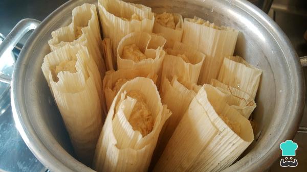 Recette de Tamales à la citrouille - Étape 5