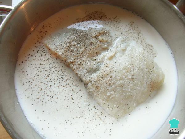Recette de Gratin de Morue avec Mayonnaise et Purée de Pommes de Terre - Étape 1