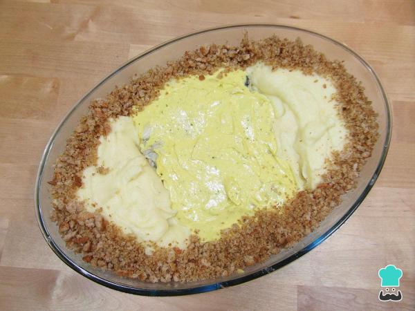 Recette de Gratin de Cabillaud avec Mayonnaise et Purée de Pommes de Terre - Étape 7