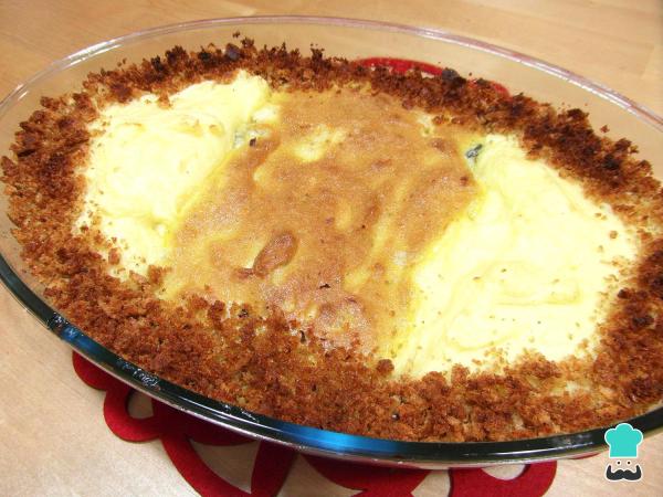 Recette de Gratin de Morue avec Mayonnaise et Purée de Pommes de Terre - Étape 8