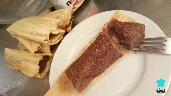 Recette de Tamales au Nutella - Étape 7