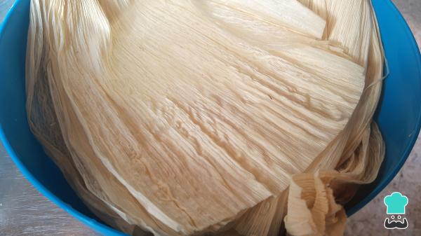 Recette de tamales aux haricots - Étape 1
