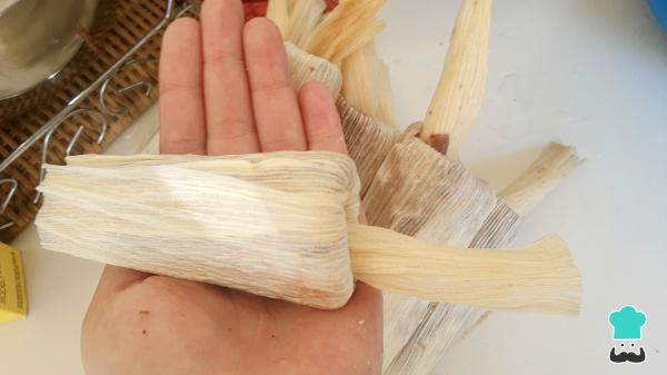 Recette de Tamales aux haricots - Étape 7