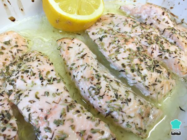 Recette de saumon au four sans huile - Étape 3