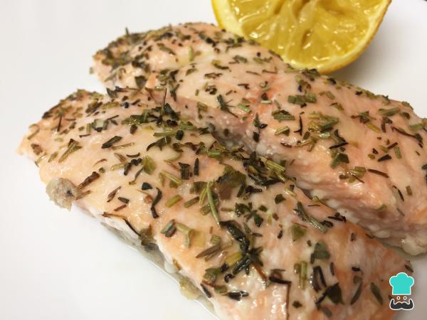 Recette de saumon au four sans huile - Étape 4
