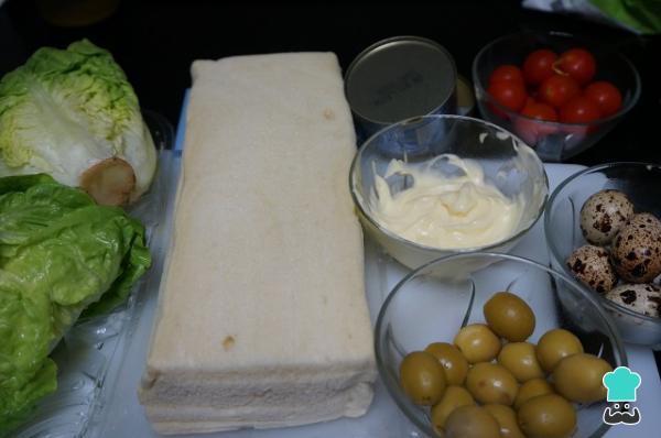 Recette Cake au thon et surimi - Étape 1