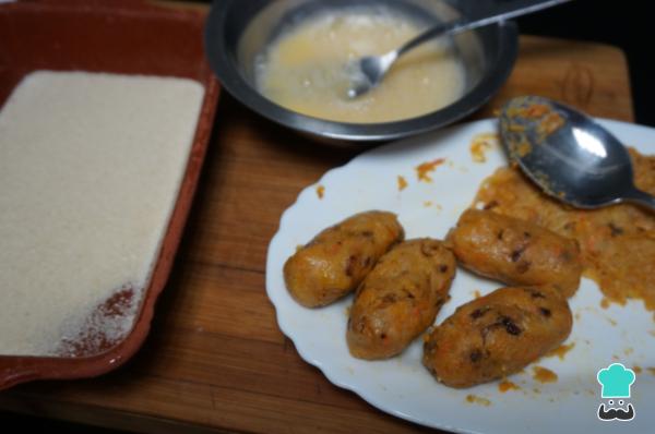 Recette Croquettes de potiron et fromage - Étape 6