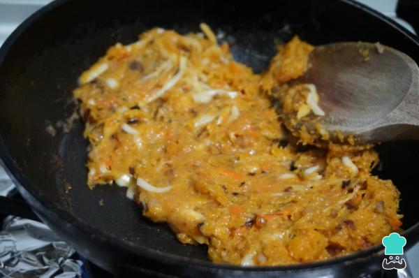 Recette Croquettes de potiron et fromage - Étape 4