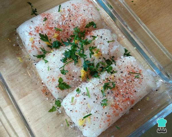 Recette de poisson au four avec pommes de terre et crème - Étape 2