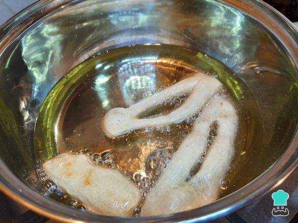 Recette de Yuquitas frites - Étape 7