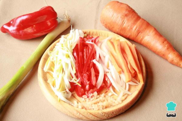 Recette Thon sauté aux légumes - Étape 3