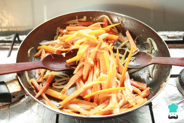 Recette Thon sauté aux légumes - Étape 5