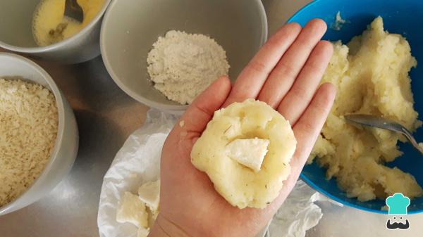 Recette de croquettes de pommes de terre - Étape 4
