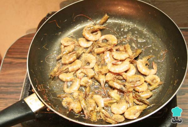 Recette d'aiguillat aux fruits de mer - Étape 6
