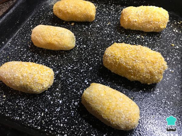 Recette de croquettes de pommes de terre au four - Étape 5