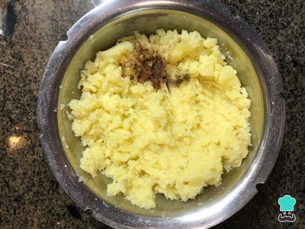 Recette de croquettes de pommes de terre au four - Étape 3