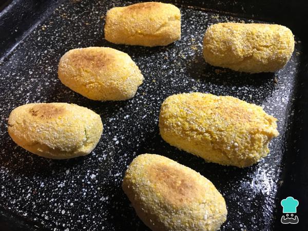 Recette de croquettes de pommes de terre au four - Étape 6