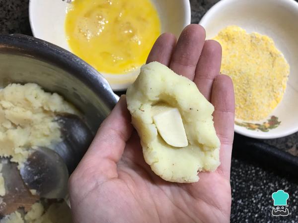 Recette de croquettes de pommes de terre au four - Étape 4