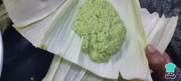 Recette de Tamalitos verts - Étape 8