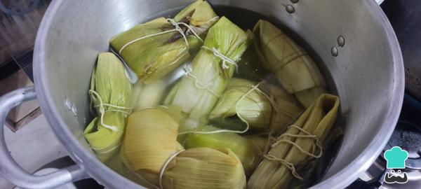 Recette de Tamalitos verts - Étape 11