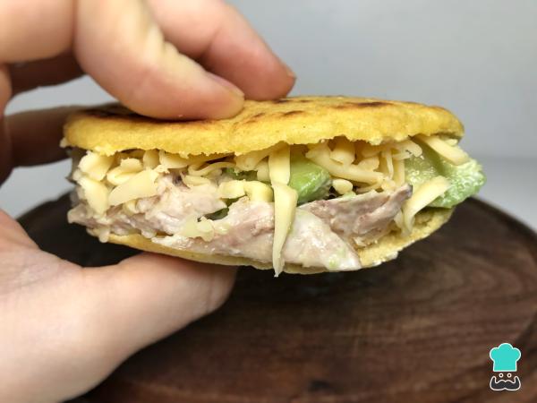 Recette Arepa sifrina - Étape 4