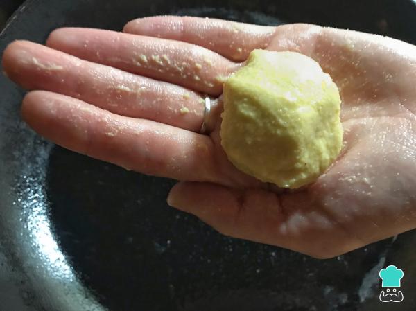 Recette Arepa paisa - Étape 2