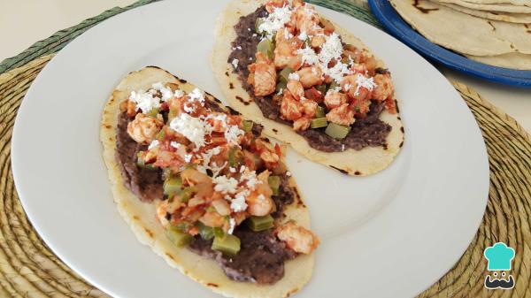 Recette de poulet Huaraches - Étape 6