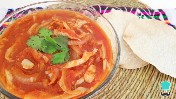 Recette de Tinga aux champignons - Étape 6