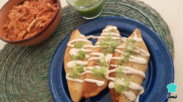 Recette de Molotes poblano - Étape 8