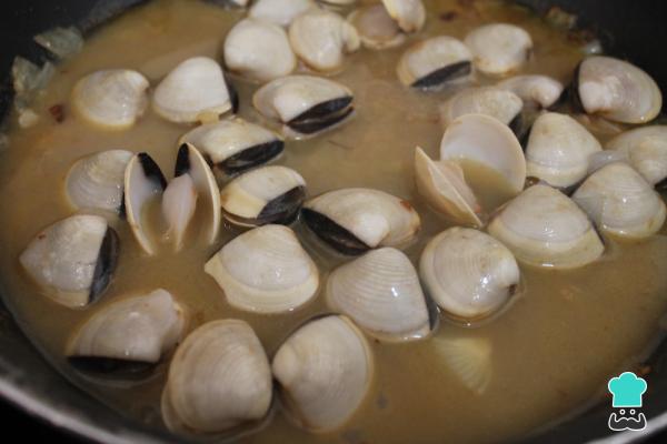 Recette de palourdes andalouses - Étape 5
