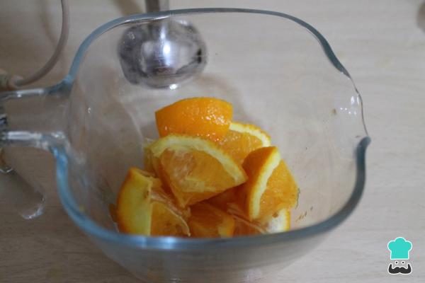 Recette de beignets à l'orange - Étape 1