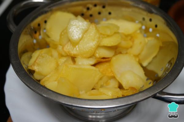 Recette de pommes de terre Arrieras - Étape 2