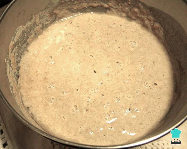Recette de pain de soja - Étape 2