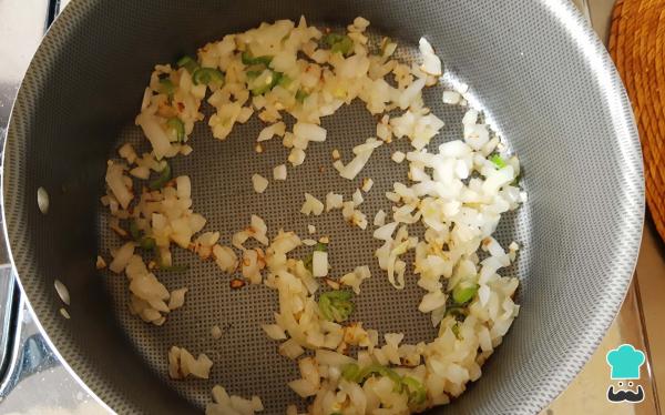 Recette de Tacos Huitlacoche - Étape 2