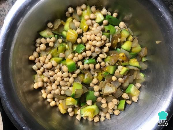 Recette Galette de courgettes et maïs - Étape 3