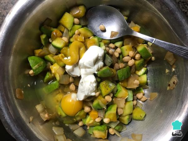Recette Cake aux courgettes et maïs - Étape 4