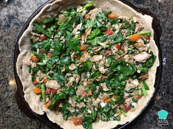 Recette de tarte au thon et aux épinards - Étape 8
