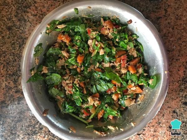 Recette de tarte au thon et aux épinards - Étape 6