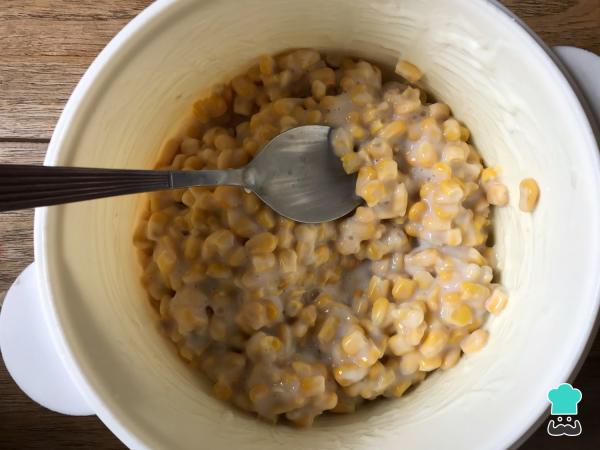 Recette Tarte au maïs et sauce blanche - Étape 2