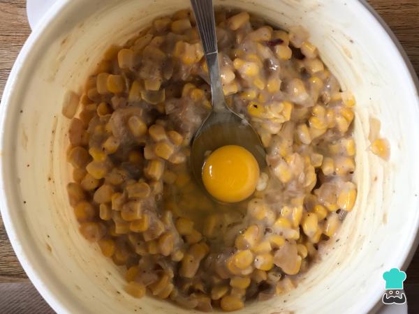 Recette Tarte au maïs et sauce blanche - Étape 5
