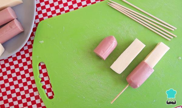 Recette de banderilles coréennes - Étape 4