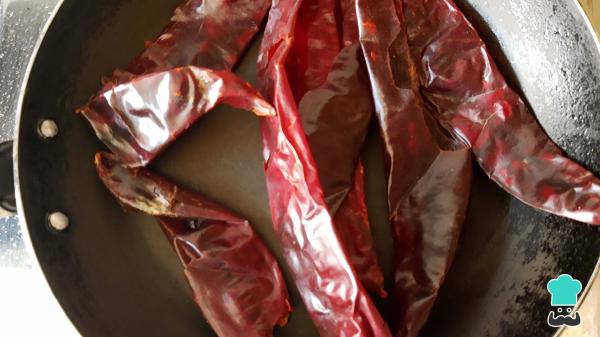 Recette d'Enchiladas Pipián - Étape 1