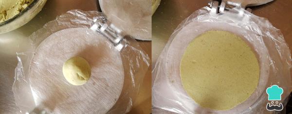 Recette de tortillas au nopal - Étape 4
