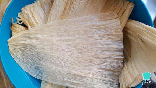 Recette de tamales aux blettes - Étape 1