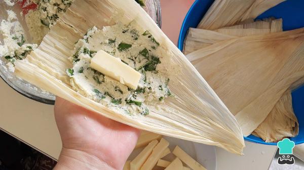 Recette de tamales aux blettes - Étape 5
