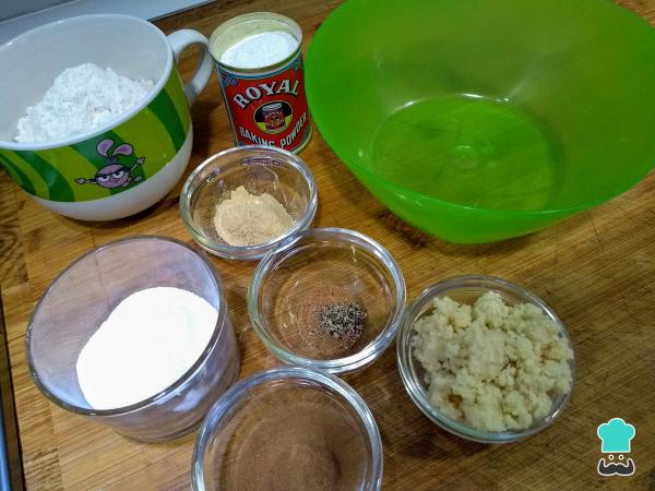 Recette de pain d'épices - Étape 1
