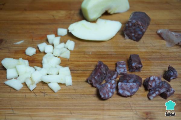Recette Boudin noir et croquettes de pommes - Étape 1