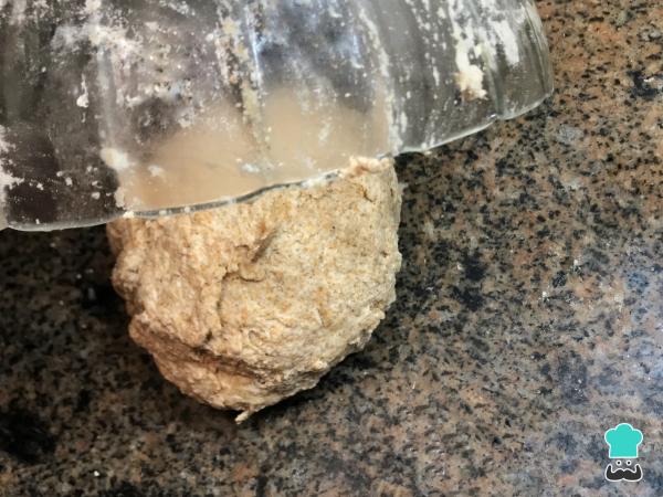 Recette de tortillas à la farine de blé entier - Étape 2